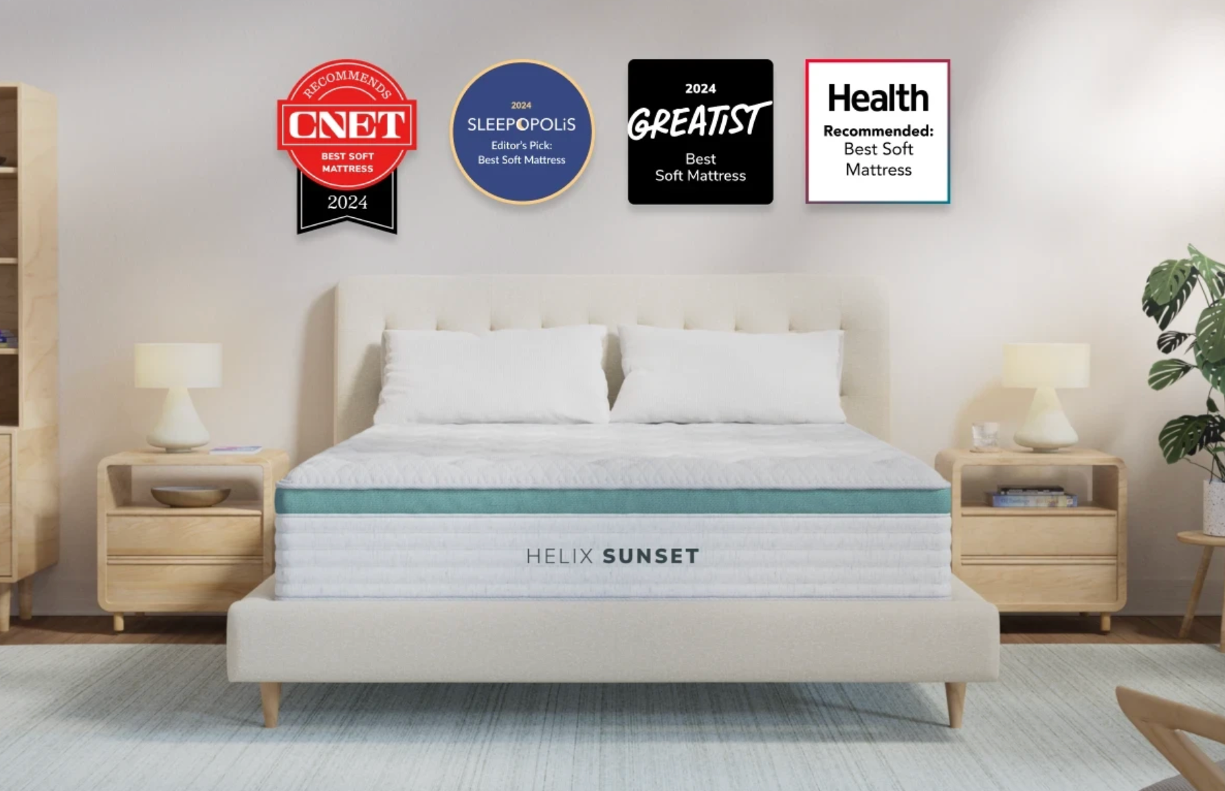 Helix Sunset Mattress - The Sleep Loft - Online Mattress Showroom NYC