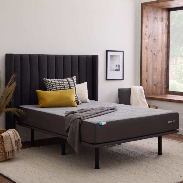 The Sleep Loft - Upholstered Bunkie Board Platform Bed Frame
