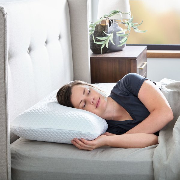 Neeva Bamboo Charcoal Memory Foam Pillow - The Sleep Loft - Online Mattress Showroom NYC