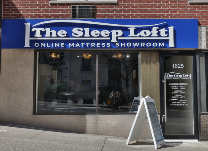 The Sleep Loft Upper East Side mattress showroom, 1625 York Avenue, New York City