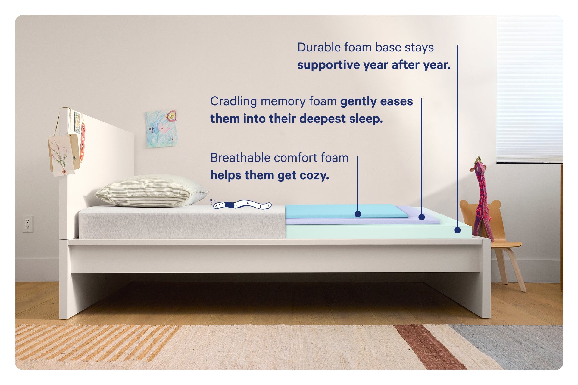 Casper Snug Kids Mattress - The Sleep Loft - Online Mattress Showroom NYC