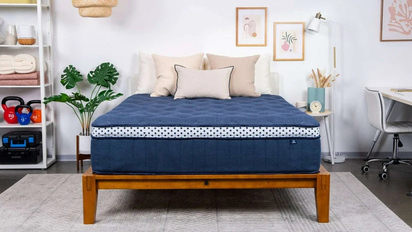 The WinkBeds Luxury Blue Hybrid Series 1 - 15" Luxury Firm Latex Mattress