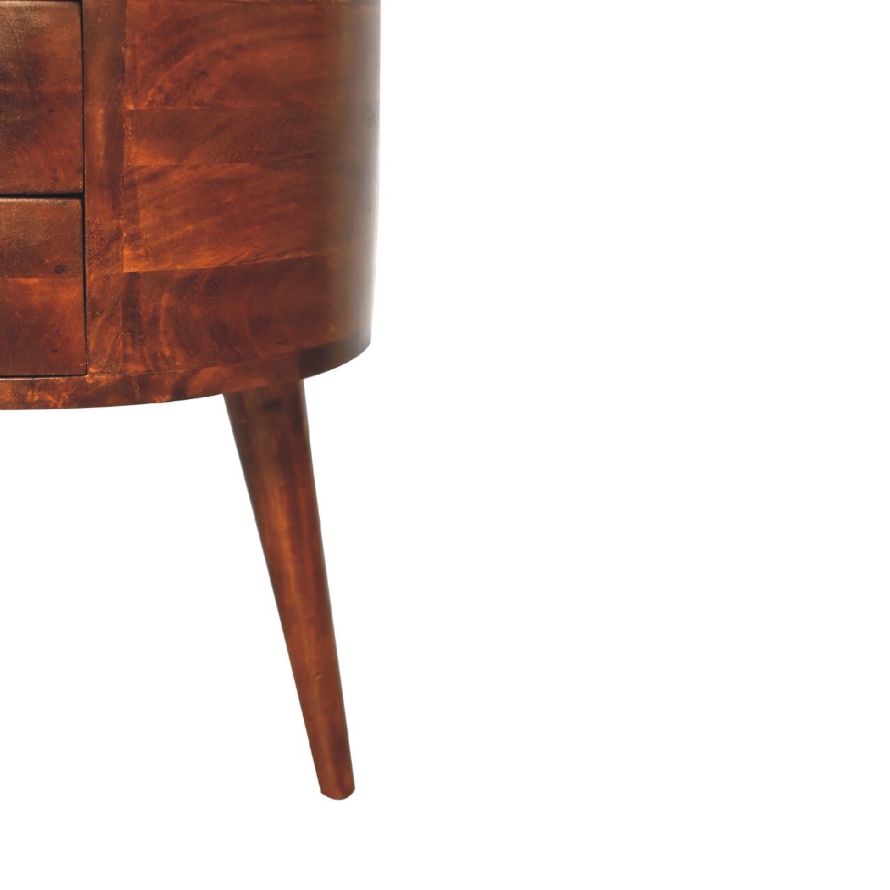 Odyssey - Tripod Bedside Table - Chestnut - The Sleep Loft - Online Mattress Showroom NYC