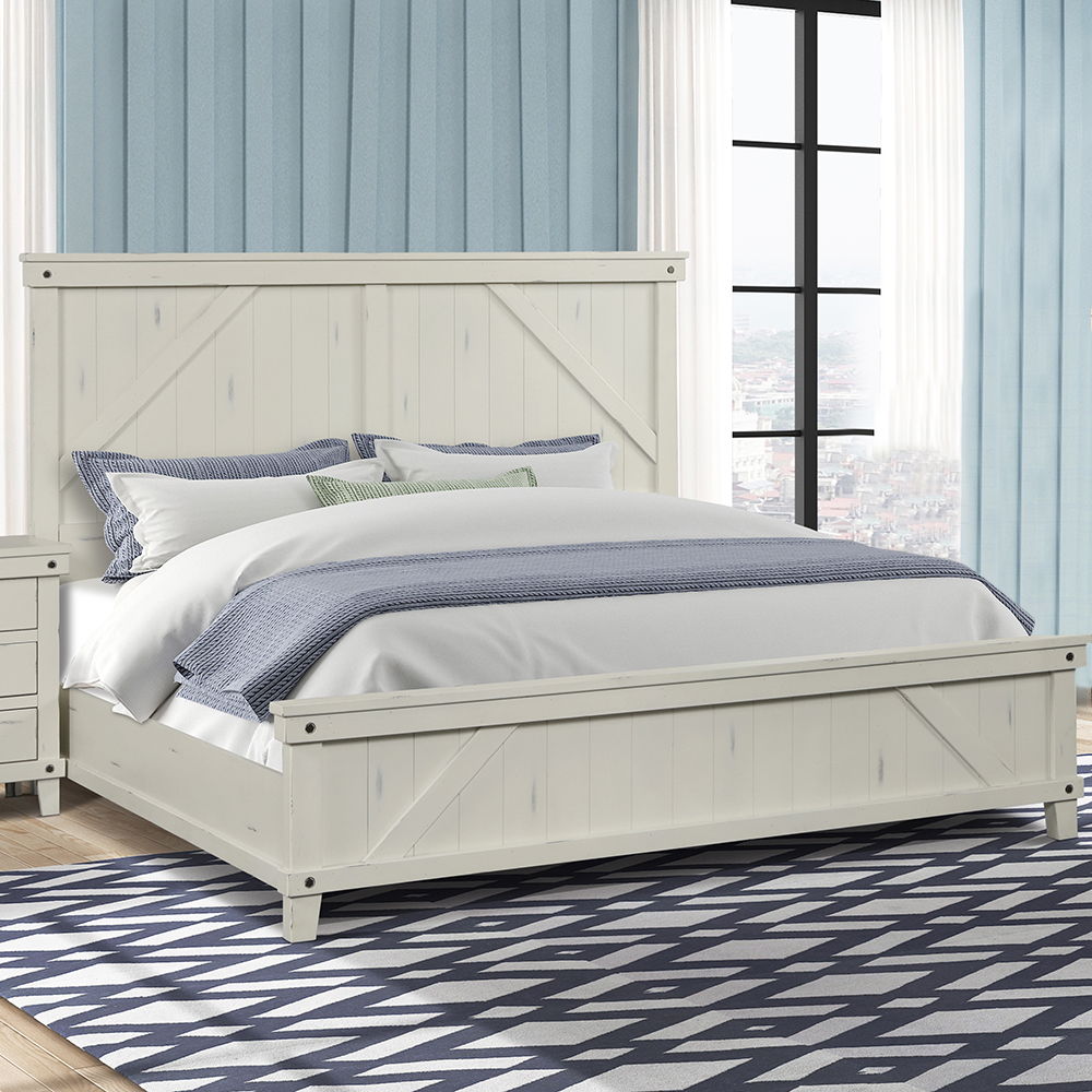 Industrial Farmhouse Bed - The Sleep Loft - Online Mattress Showroom NYC
