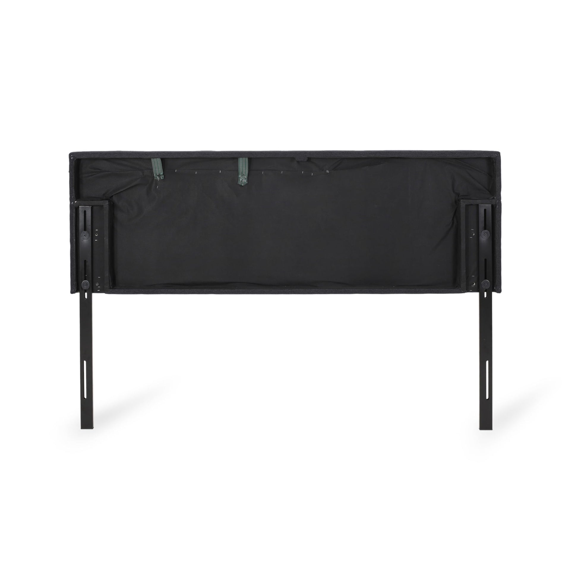 Marakesh - Contemporary Fabric Upholstered King / California King Headboard - Black - The Sleep Loft - Online Mattress Showroom NYC