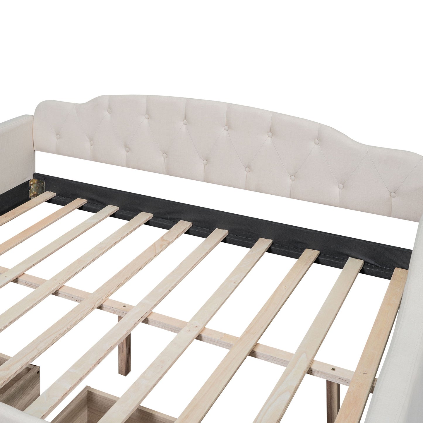 Upholstered Tufted Daybed - The Sleep Loft - Online Mattress Showroom NYC