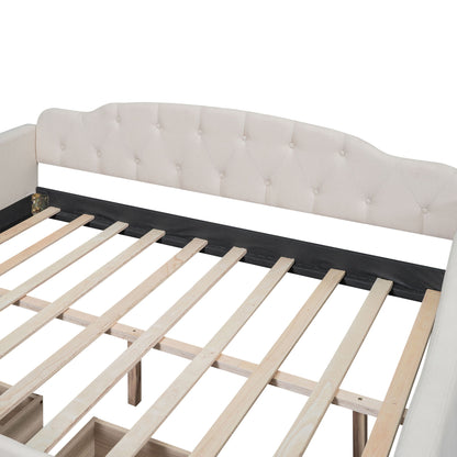 Upholstered Tufted Daybed - The Sleep Loft - Online Mattress Showroom NYC