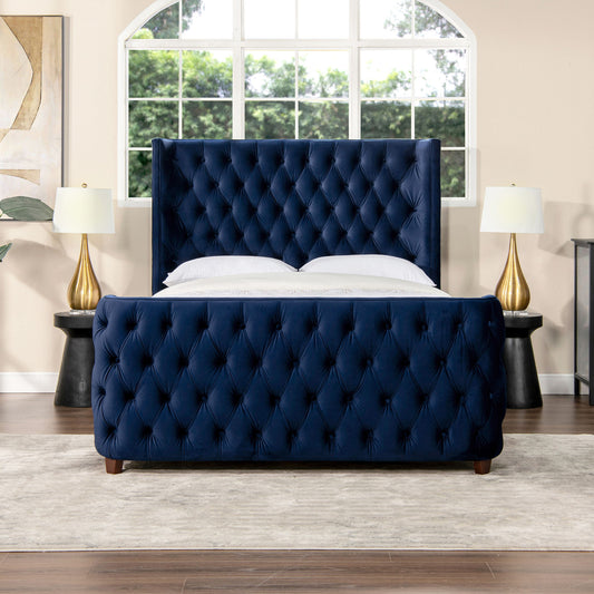 Brooklyn - Tufted Panel Bed Headboard And Footboard Set - The Sleep Loft - Online Mattress Showroom NYC