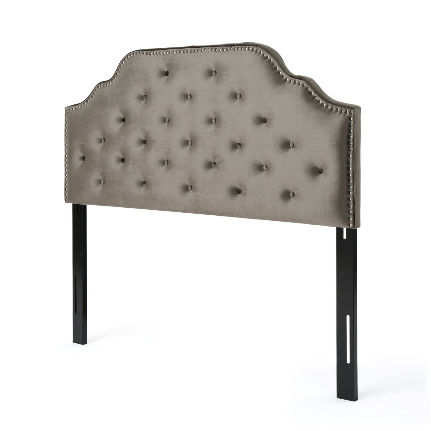 Luella - Button Tufted Upholstered Headboard - The Sleep Loft - Online Mattress Showroom NYC