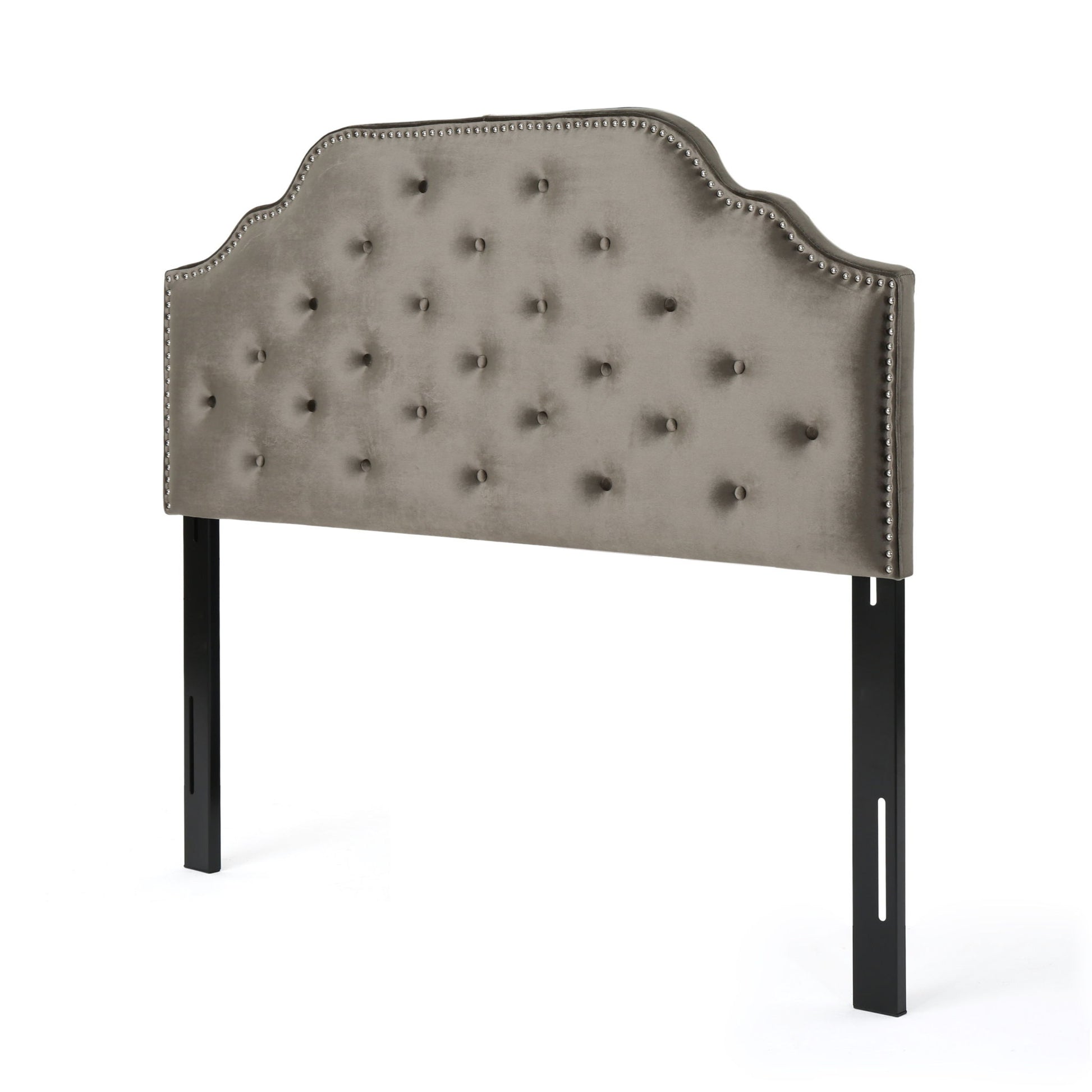 Luella - Button Tufted Upholstered Headboard - The Sleep Loft - Online Mattress Showroom NYC