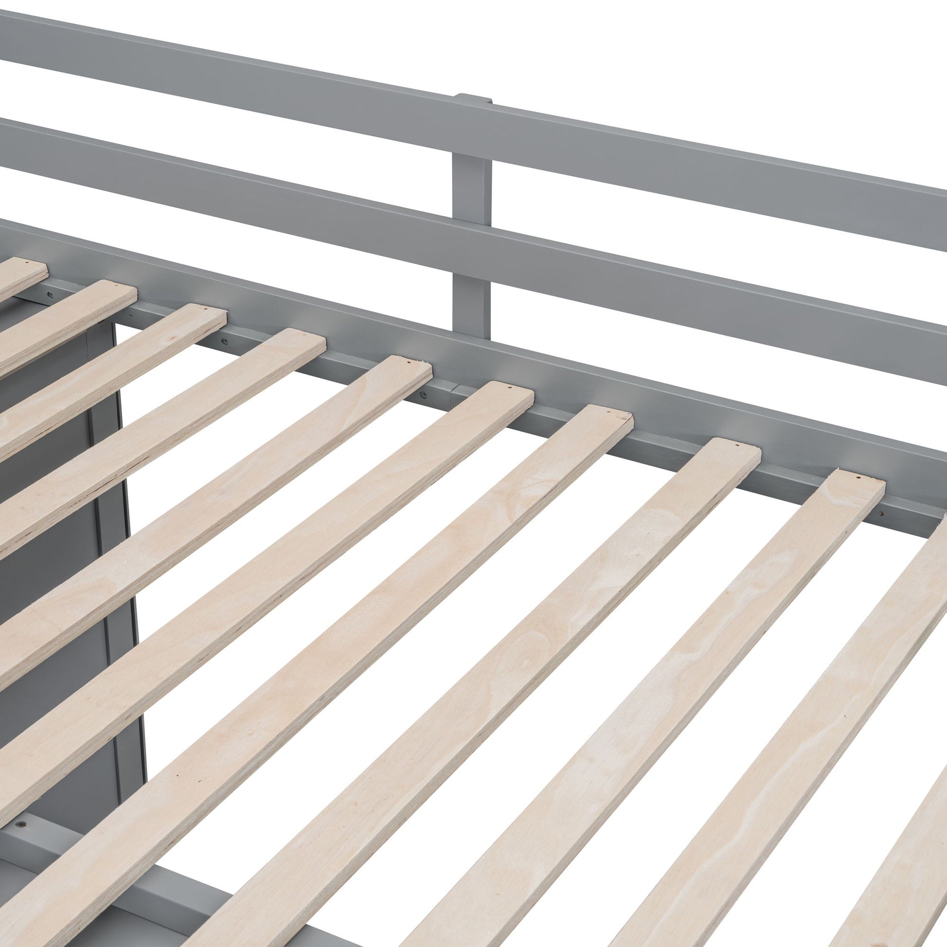 Loft Bed With Built In Wardrobes, Cabinets And Drawers - The Sleep Loft - Online Mattress Showroom NYC
