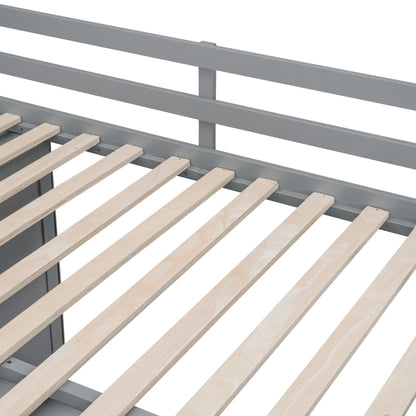 Loft Bed With Built In Wardrobes, Cabinets And Drawers - The Sleep Loft - Online Mattress Showroom NYC
