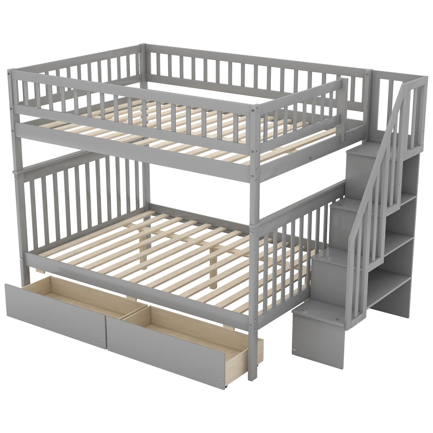 Bunk Bed With Staircase - The Sleep Loft - Online Mattress Showroom NYC