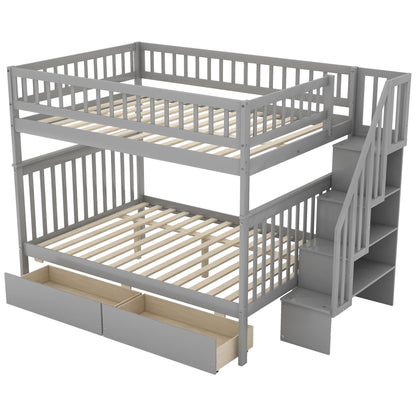 Bunk Bed With Staircase - The Sleep Loft - Online Mattress Showroom NYC