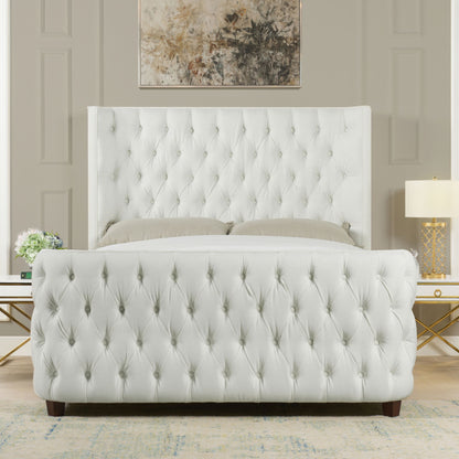 Brooklyn - Tufted Panel Bed Headboard And Footboard Set - The Sleep Loft - Online Mattress Showroom NYC