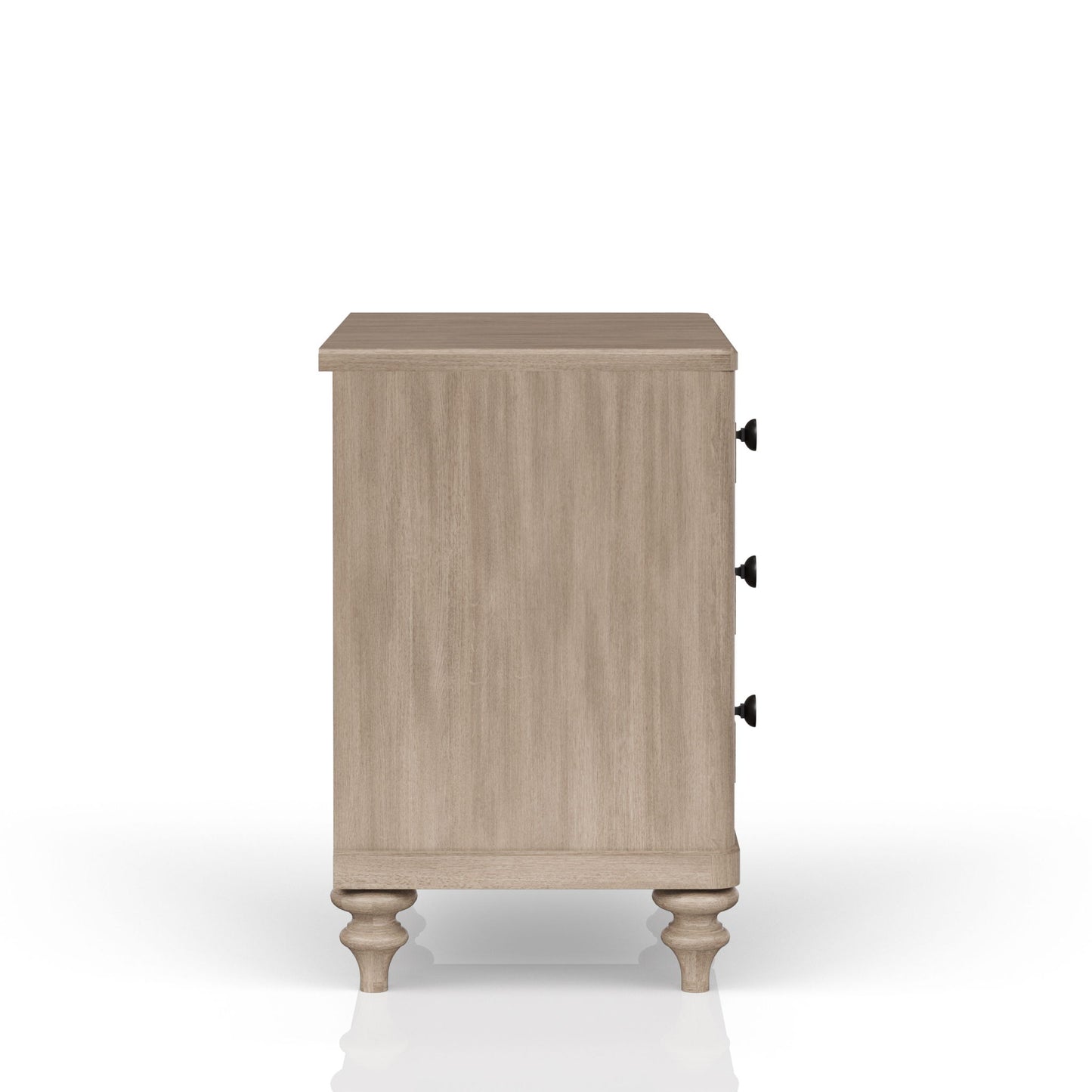 3 Drawer Nightstand - Sand - The Sleep Loft - Online Mattress Showroom NYC