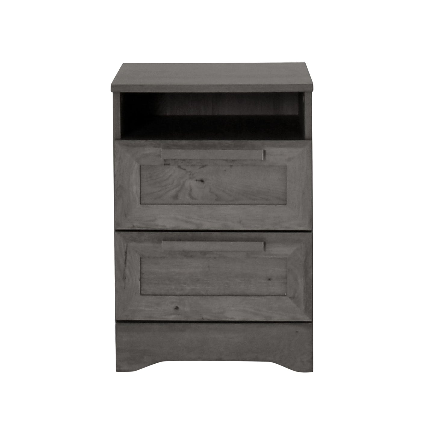 Broxon - Rustic Drawer Nightstand - The Sleep Loft - Online Mattress Showroom NYC