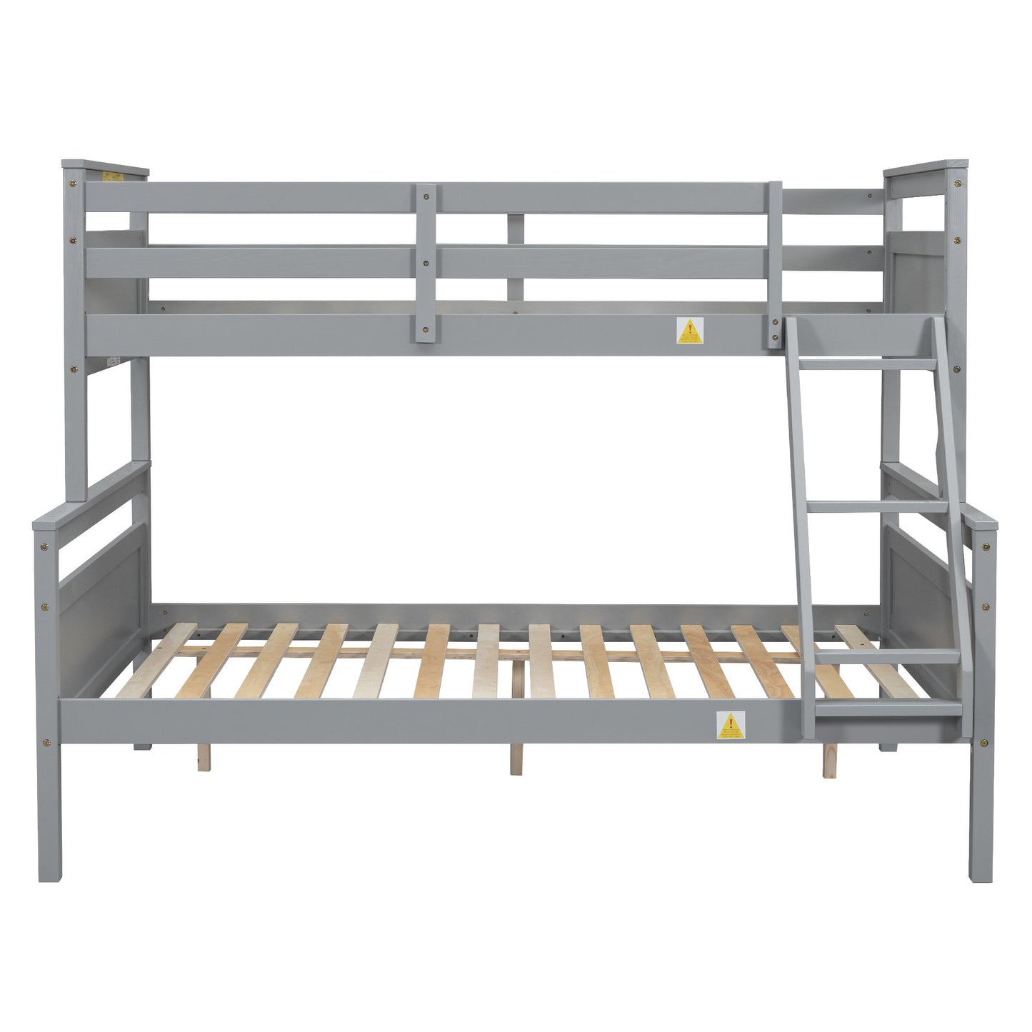 Bunk Bed With Ladder And Safety Guardrail - The Sleep Loft - Online Mattress Showroom NYC