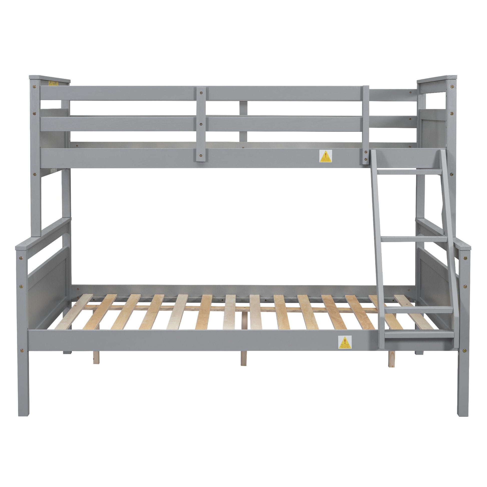 Bunk Bed With Ladder And Safety Guardrail - The Sleep Loft - Online Mattress Showroom NYC
