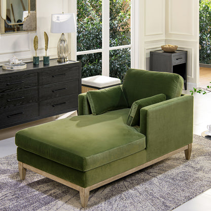Knox - Modern Farmhouse Chaise Lounge Chair - The Sleep Loft - Online Mattress Showroom NYC