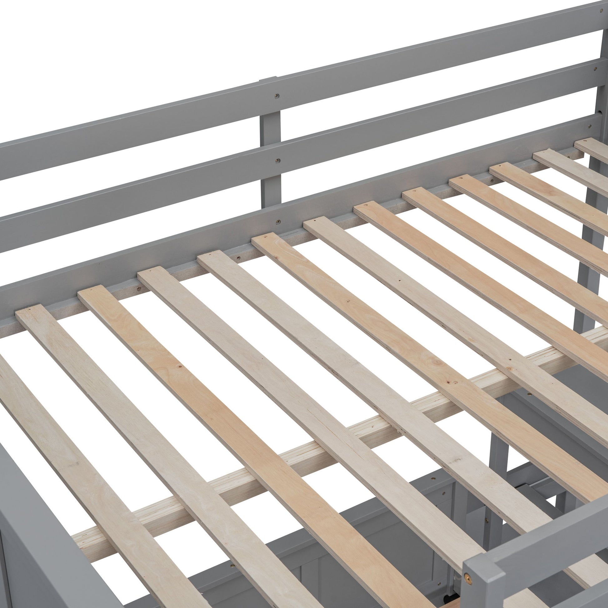 Full Over Full Bunk Bed With Desk - The Sleep Loft - Online Mattress Showroom NYC