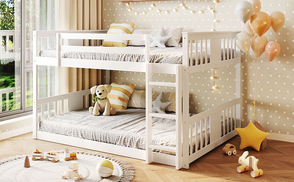 Bunk Bed With Ladder - The Sleep Loft - Online Mattress Showroom NYC