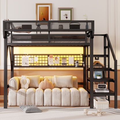 Loft Bed With Stairs And Storage - The Sleep Loft - Online Mattress Showroom NYC