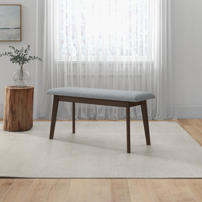 Carlos - Upholstered Bench - The Sleep Loft - Online Mattress Showroom NYC