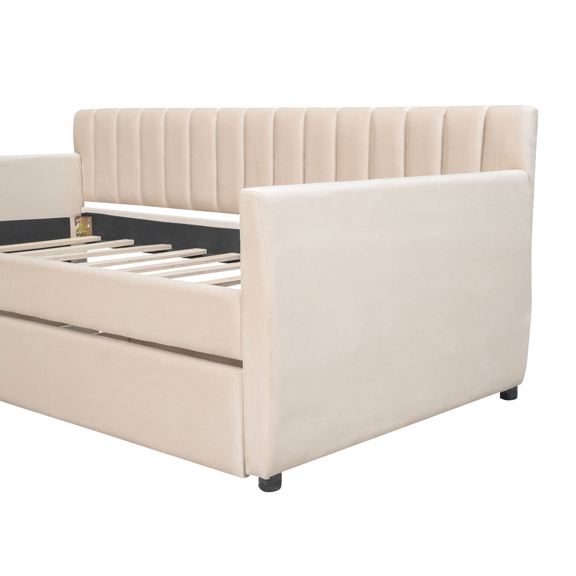 Upholstered Daybed With Slat Support - The Sleep Loft - Online Mattress Showroom NYC