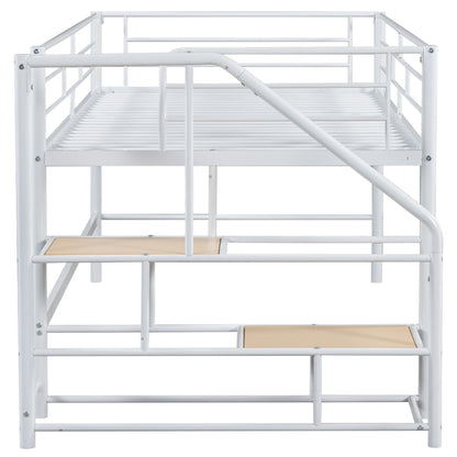 Loft Bed With Storage Stairs And Metal Frame - The Sleep Loft - Online Mattress Showroom NYC
