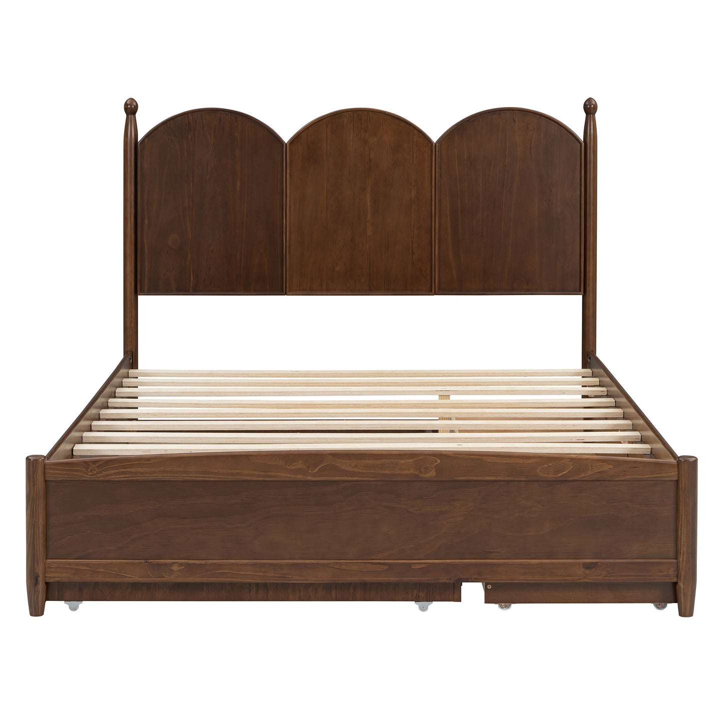 Platform Bed With With 2 Big Drawers And Trundle - The Sleep Loft - Online Mattress Showroom NYC