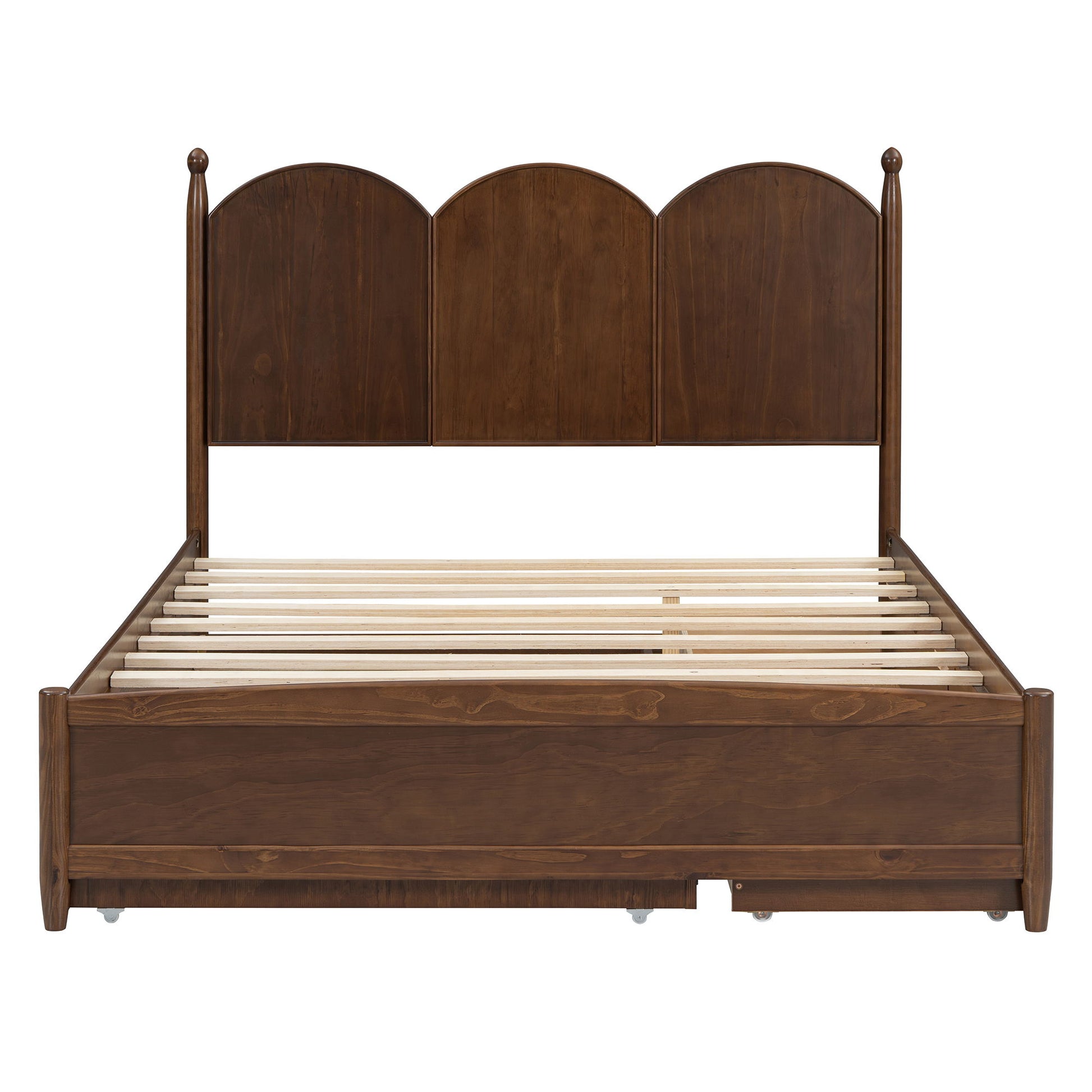 Platform Bed With With 2 Big Drawers And Trundle - The Sleep Loft - Online Mattress Showroom NYC