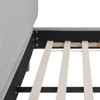 Diego - Low Upholstered Platform Bed - The Sleep Loft - Online Mattress Showroom NYC