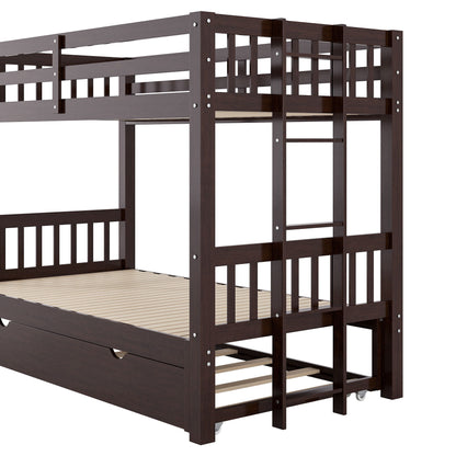 Smooth Mobility Bunk Bed With Trundle - The Sleep Loft - Online Mattress Showroom NYC