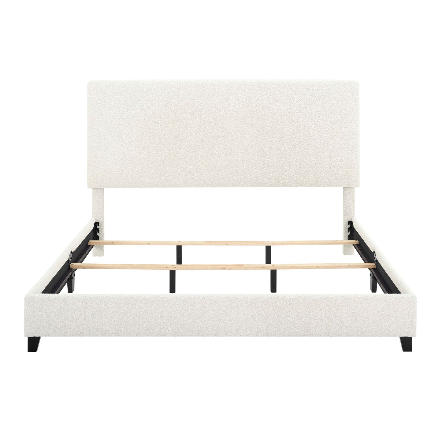 Upholstered Headboard Platform Bed