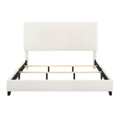 Upholstered Headboard Platform Bed