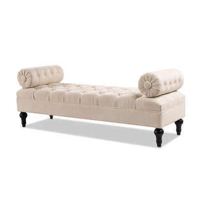 Lewis Bolster - Arm Entryway Bench - The Sleep Loft - Online Mattress Showroom NYC