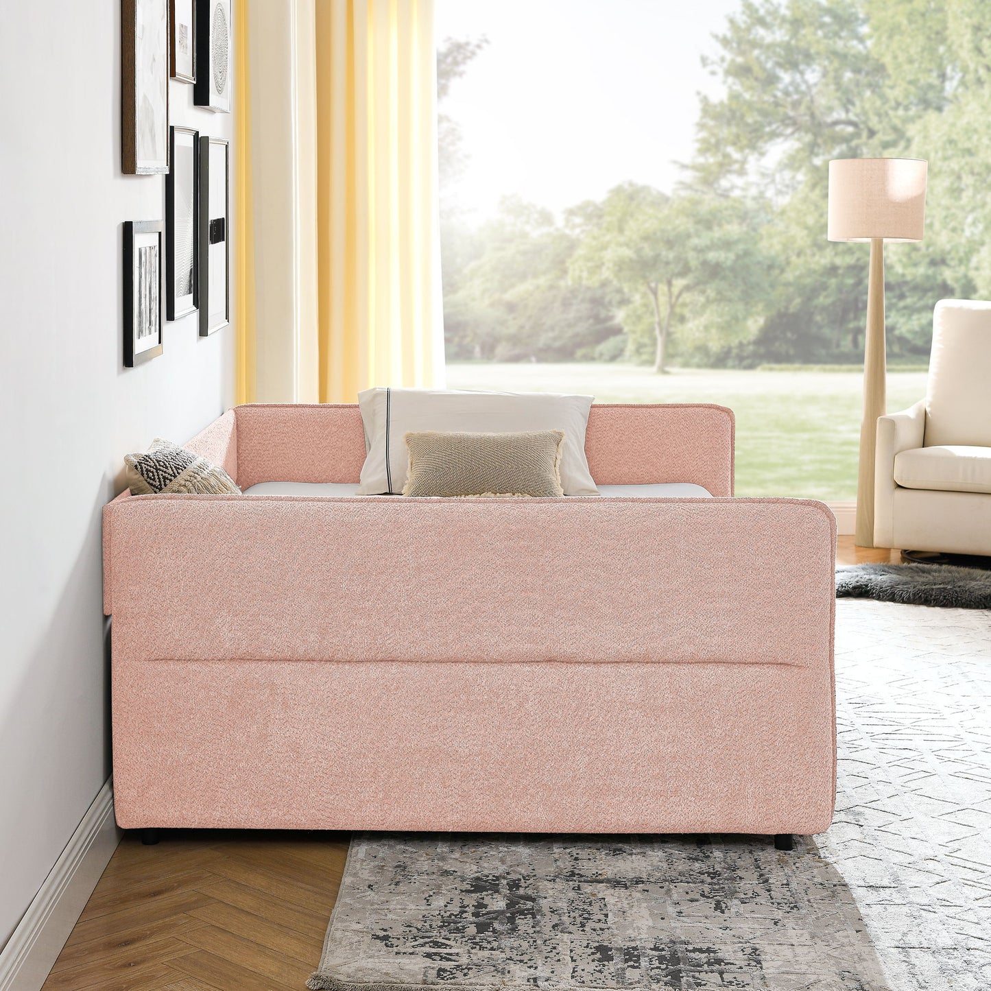 Upholstered Daybed & 2 Drawers - The Sleep Loft - Online Mattress Showroom NYC