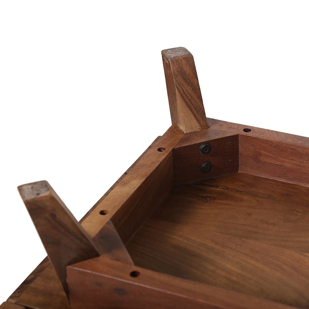 Sierra 6 Drawer Sideboard, Wood Credenza / Cabinets / Chests / Nightstands - Natural Wood / Brown - The Sleep Loft - Online Mattress Showroom NYC