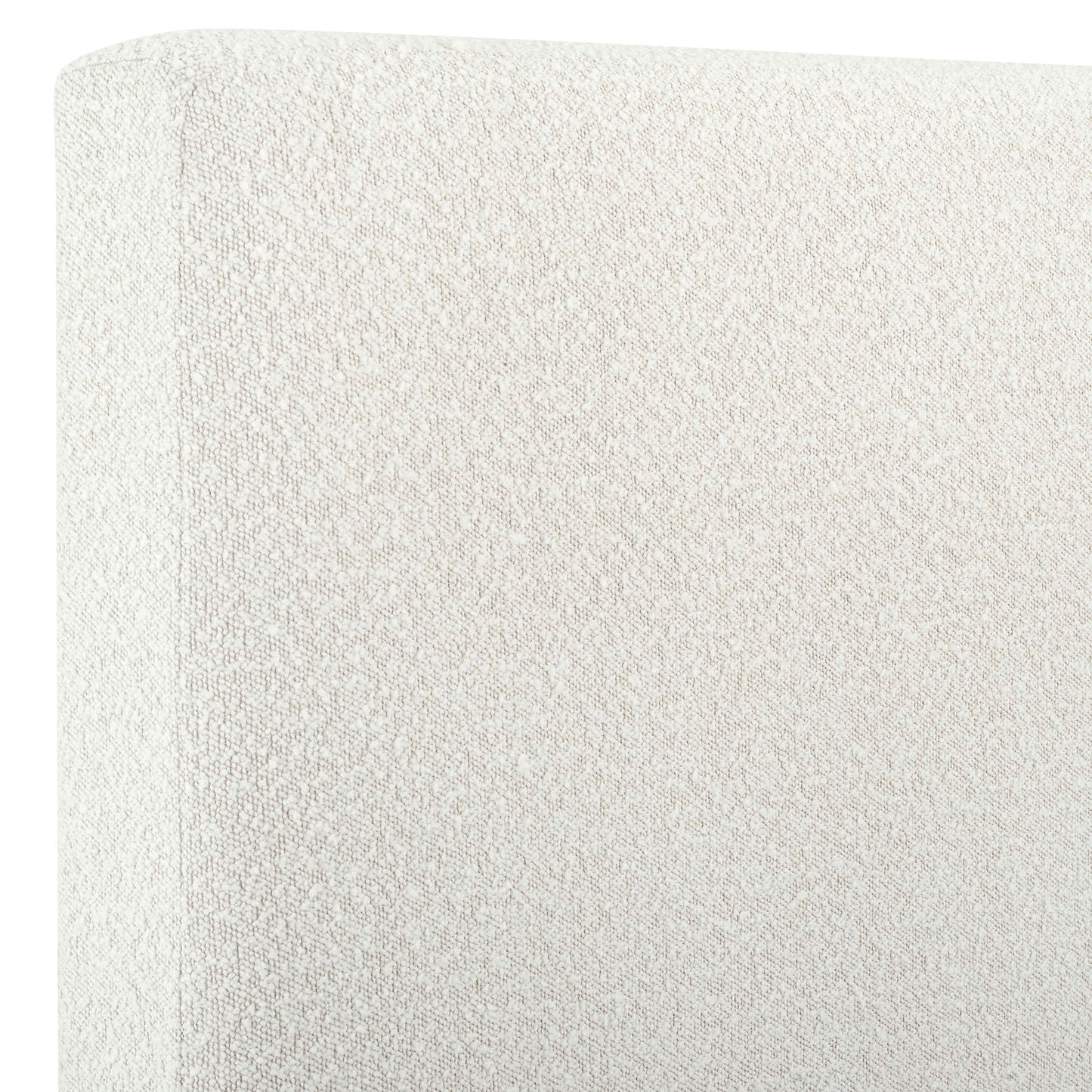 Boucle Upholstered Platform Bed - The Sleep Loft - Online Mattress Showroom NYC