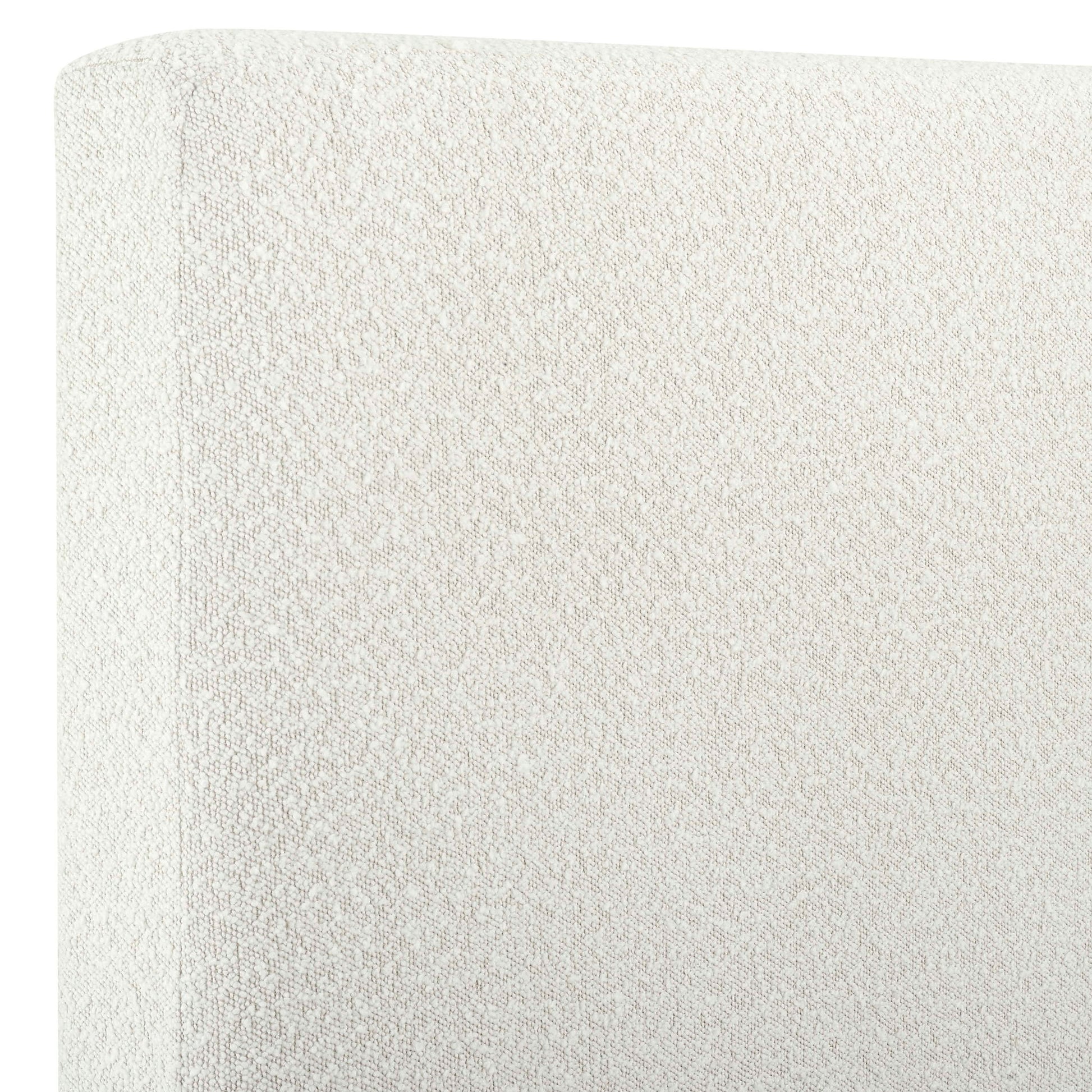 Boucle Upholstered Platform Bed - The Sleep Loft - Online Mattress Showroom NYC