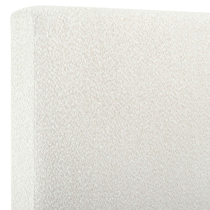 Boucle Upholstered Platform Bed - The Sleep Loft - Online Mattress Showroom NYC