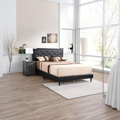 Button Tufted Bed Charming For Cozy Spaces - The Sleep Loft - Online Mattress Showroom NYC