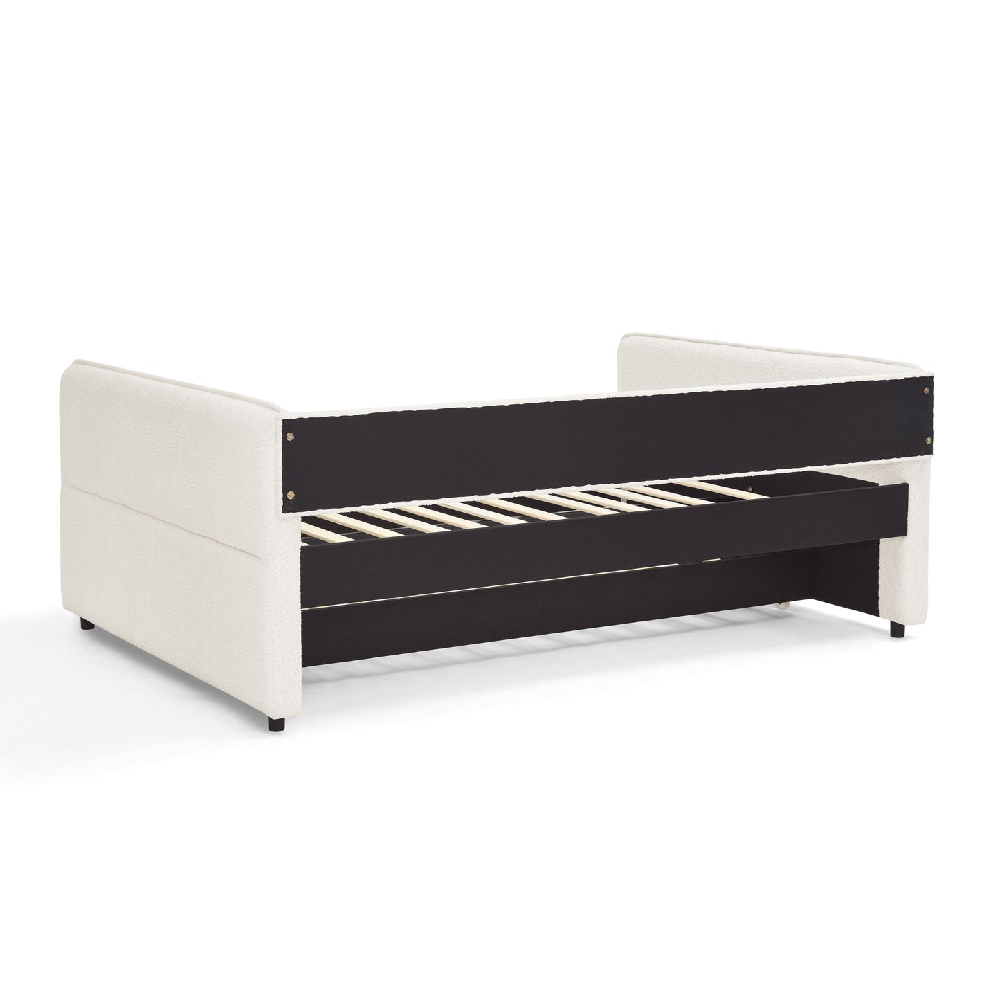 Upholstered Daybed With Pop Up Trundle - The Sleep Loft - Online Mattress Showroom NYC