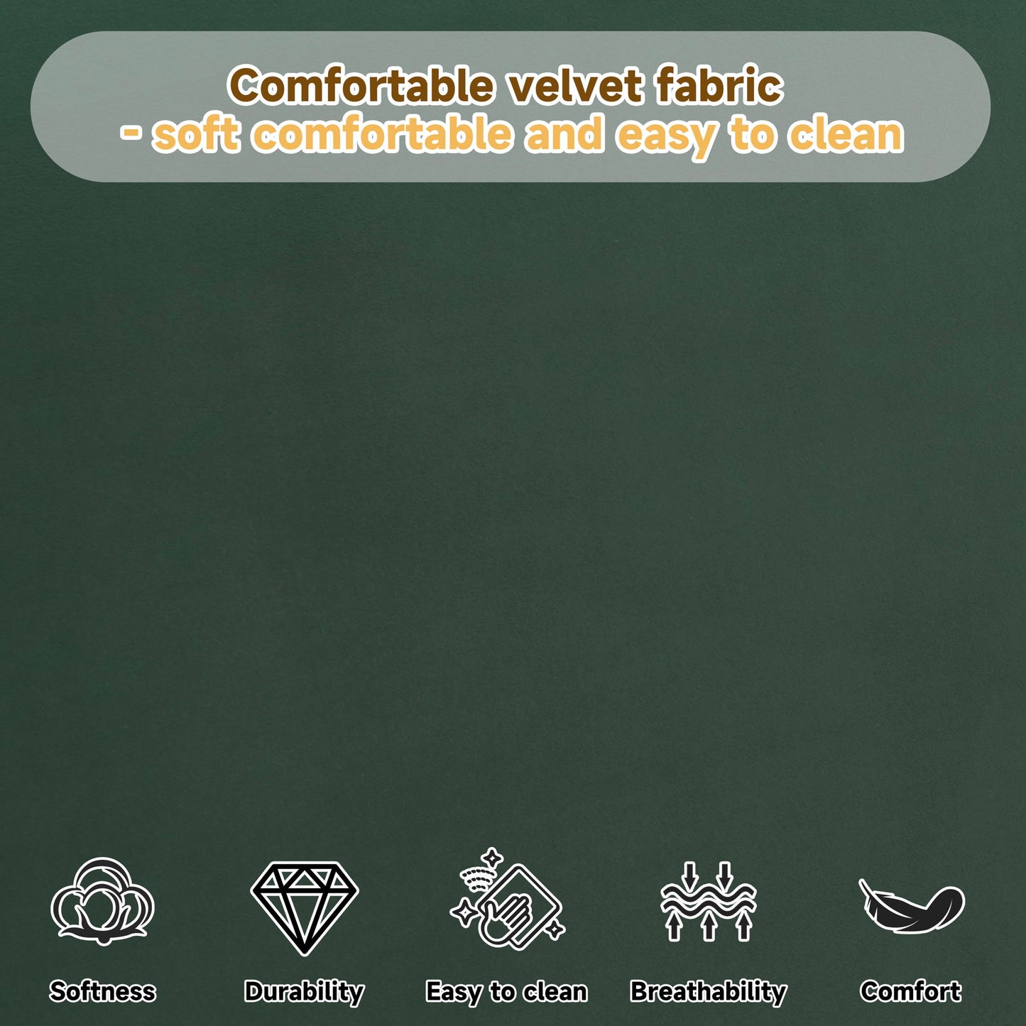 Upholstered Simple Modern Bedroom Bed With Curved Headboard - The Sleep Loft - Online Mattress Showroom NYC