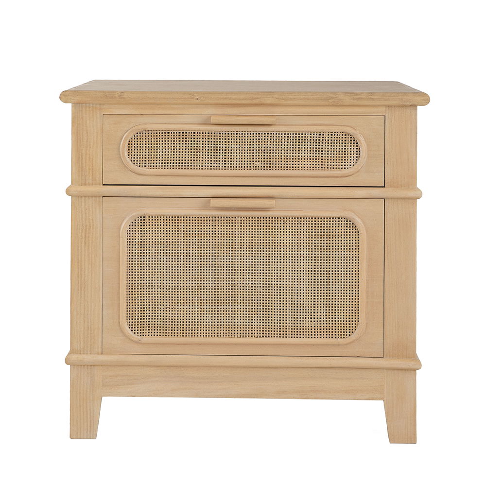 Bedside Table - Brown - The Sleep Loft - Online Mattress Showroom NYC