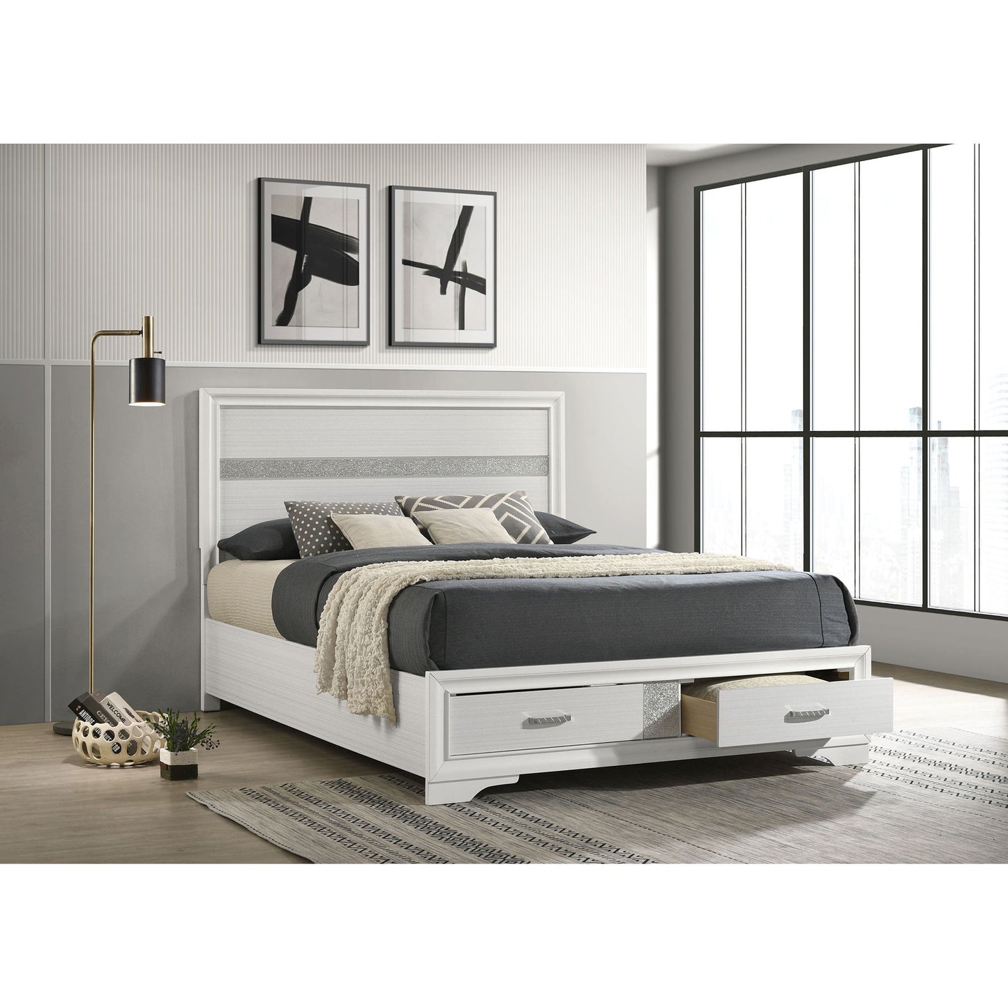 Orchid - Storage Panel Bed - The Sleep Loft - Online Mattress Showroom NYC