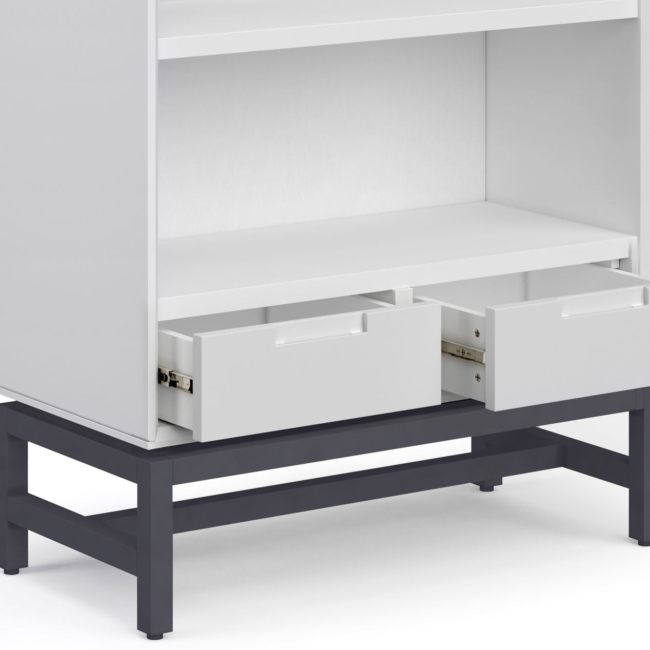 Banting - Mid Century Handcrafted Bookcase - The Sleep Loft - Online Mattress Showroom NYC