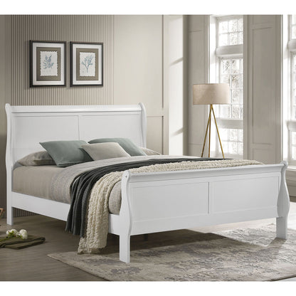 Mckee - Sleigh Panel Bed - The Sleep Loft - Online Mattress Showroom NYC