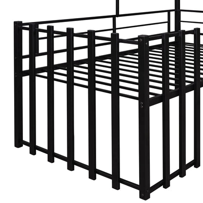 Loft Bed With Roof, Window, Guardrail, Ladder - The Sleep Loft - Online Mattress Showroom NYC